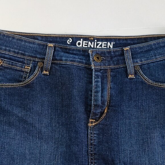 Denizen from Levi's jeans skirt women's size 8 denim blue - Picture 2 of 8
